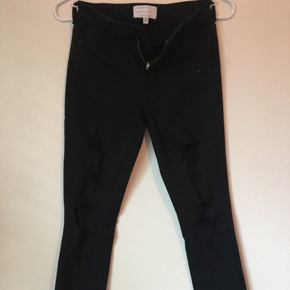 Kendall & Kylie black denim